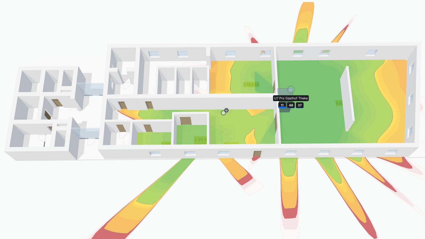 Wlan 3d Ausleuchtung